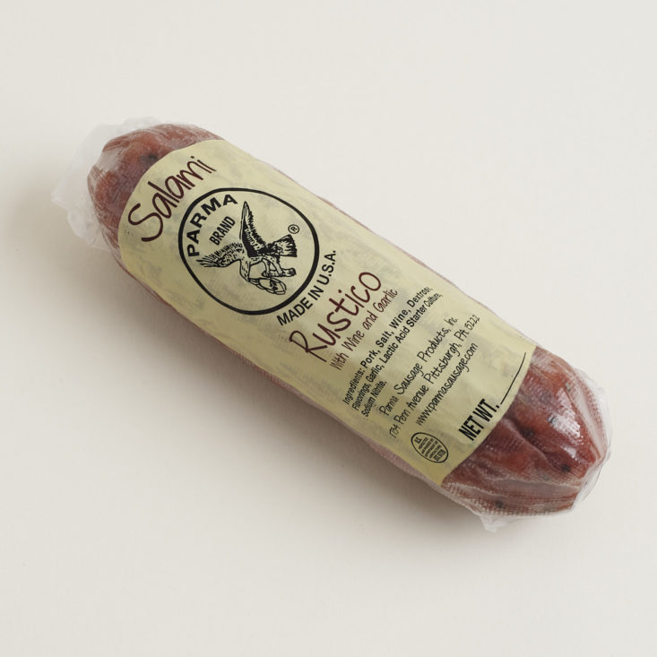Salami Rustico from Parma Sausage in package