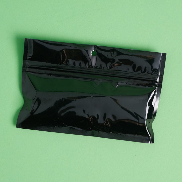 black plastic package