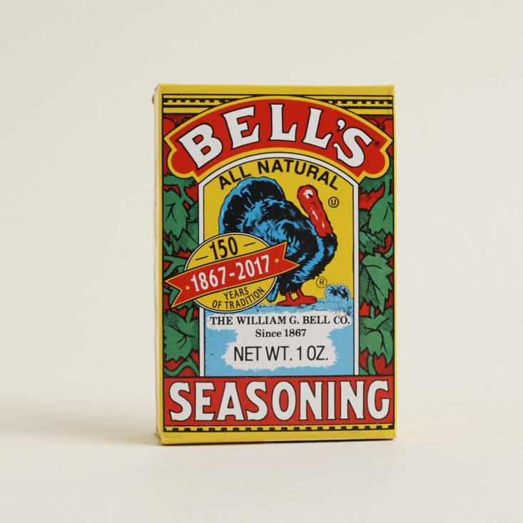 Bells Seasoning box