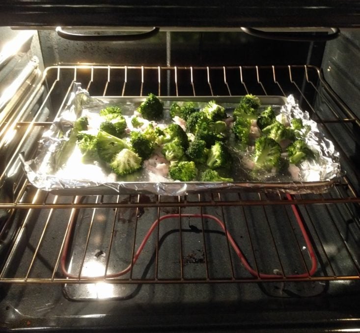 roasting broccoli