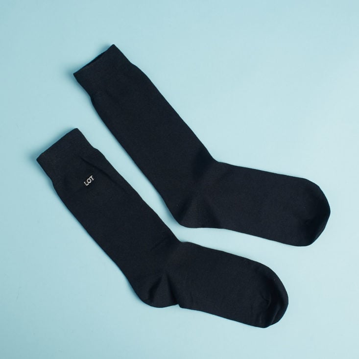 black crew socks