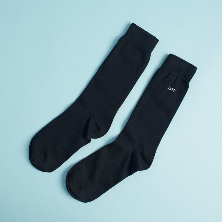 black crew socks