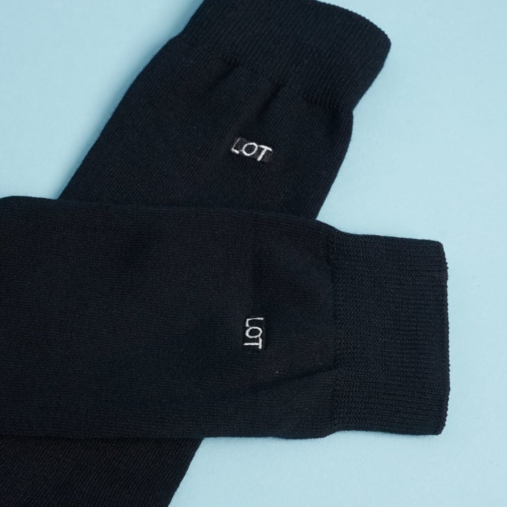 black crew socks