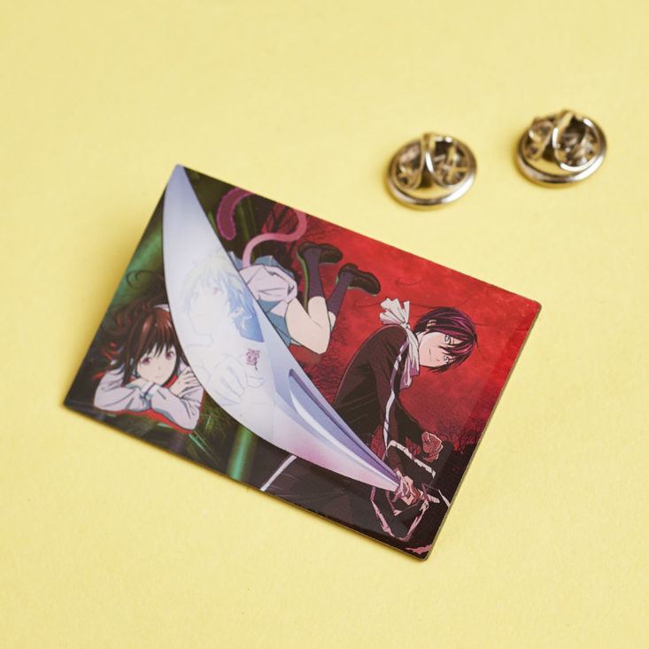 noragami pin and pin backings