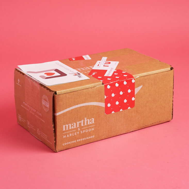 Martha & Marley Spoon Holiday Cookie Box 2017