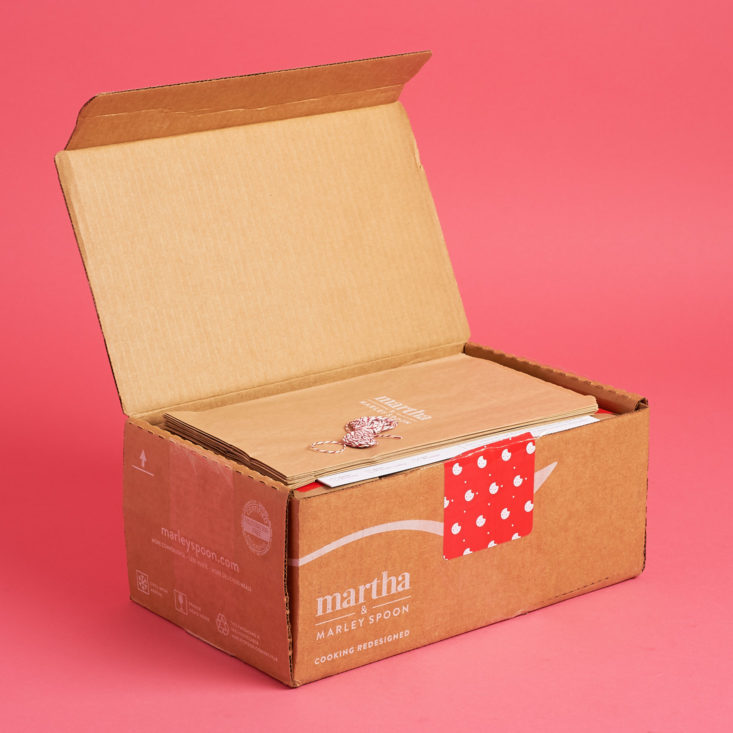 Martha & Marley Spoon Holiday Cookie Box 2017 - First peek!