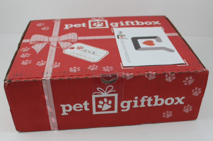 Pet Gift Box Dog November 2017 Box