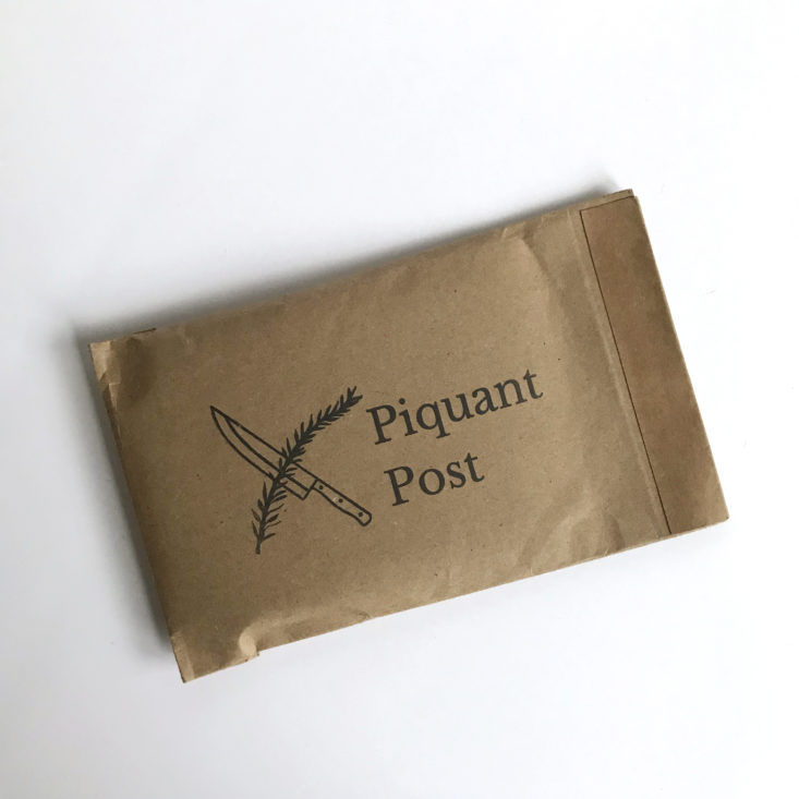 Piquant Post Box November 2017 - 0001