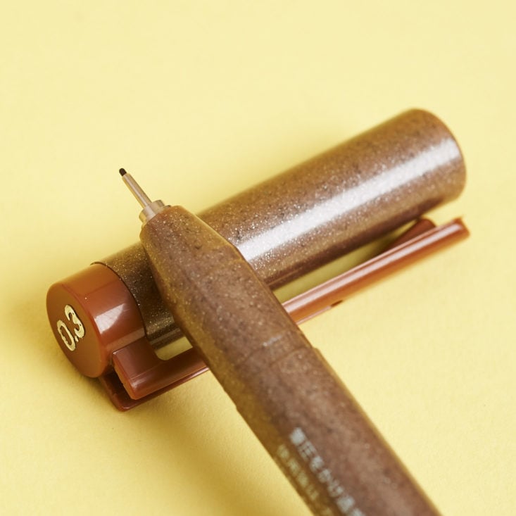 sepia pen tip