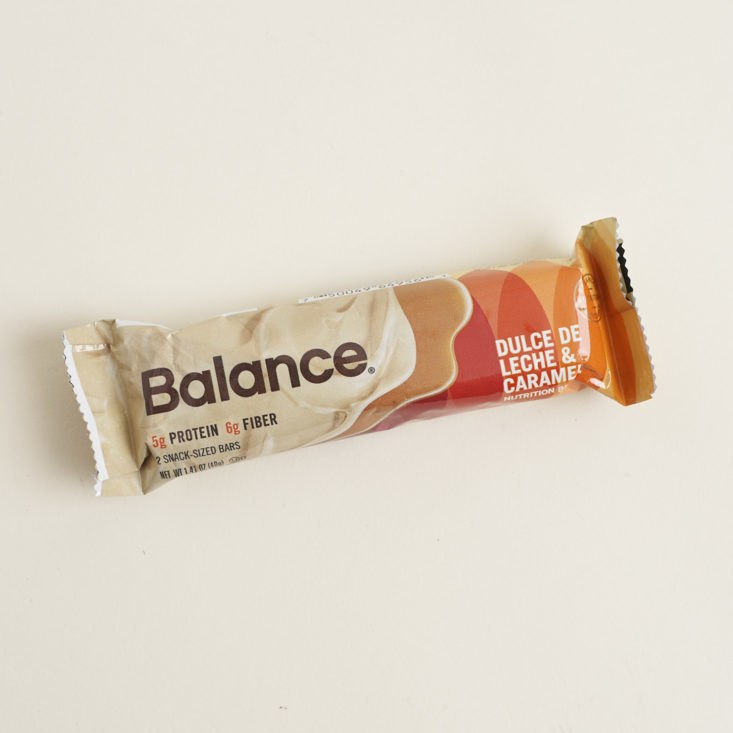 Dulce de Leche and Caramel Balance Bar