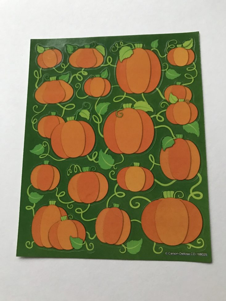 Stickermom Crafty October 2017 Pumpkins2