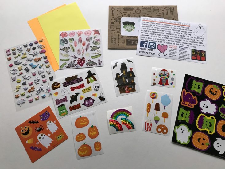 Stickermom Kiddie October 2017 Review