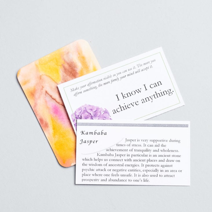 meditation cards and tools