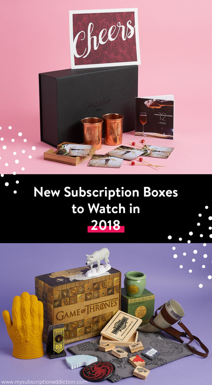 new subscription boxes to watch in 2018