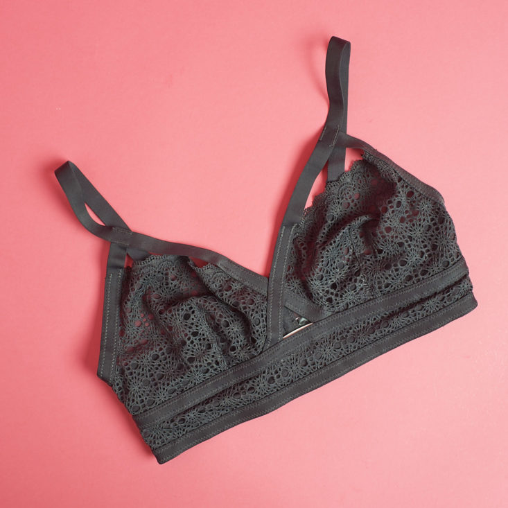 Adore Me Bettie Bralette in Gray