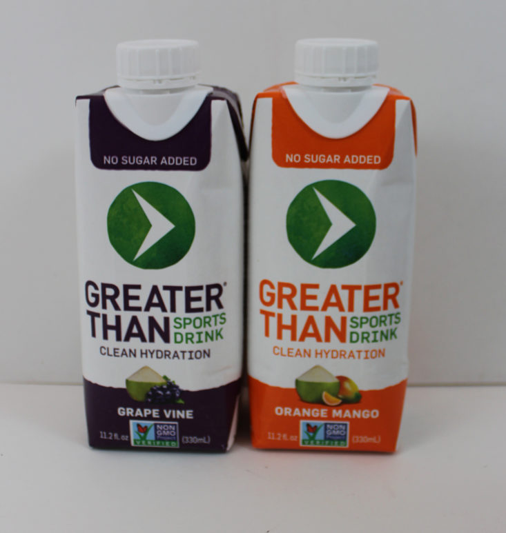 Greater Than Sports Drink in Orange Mango and Grape