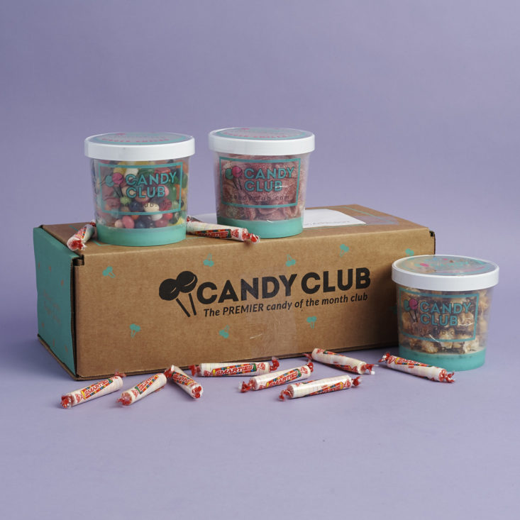 full contents of candy club