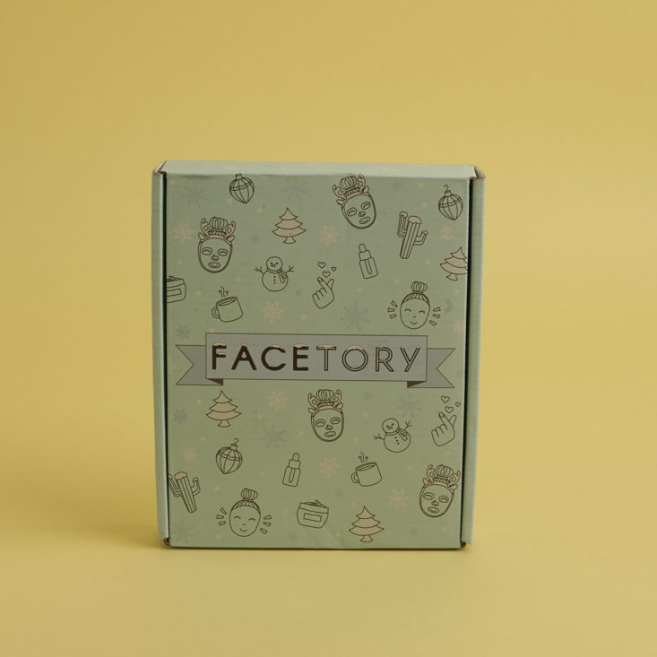Facetory Seven Lux Box December 2017 Box -0001