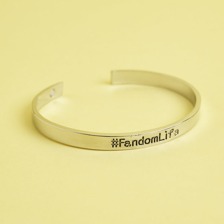 metal #fandomlife bracelet