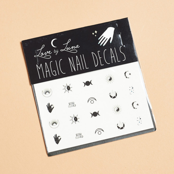 moon nail tattoos