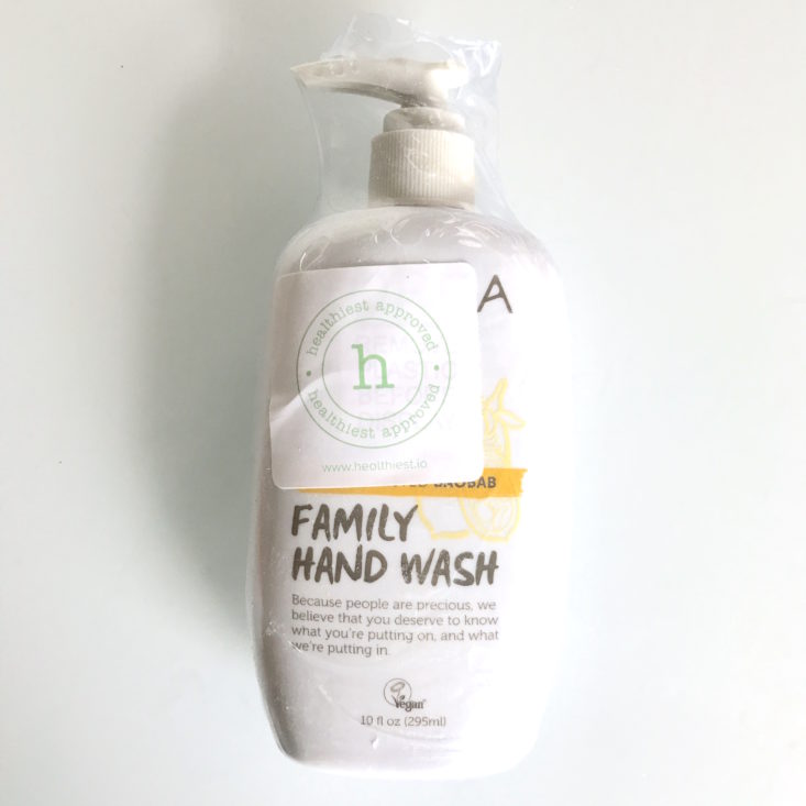 Healthiest Baby 21 Bundles December 2017 - hand wash