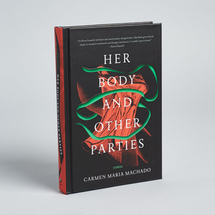 her body and other parties hardcover standing on its end