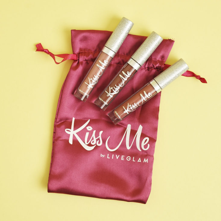 KissMe lipsticks for December 2017