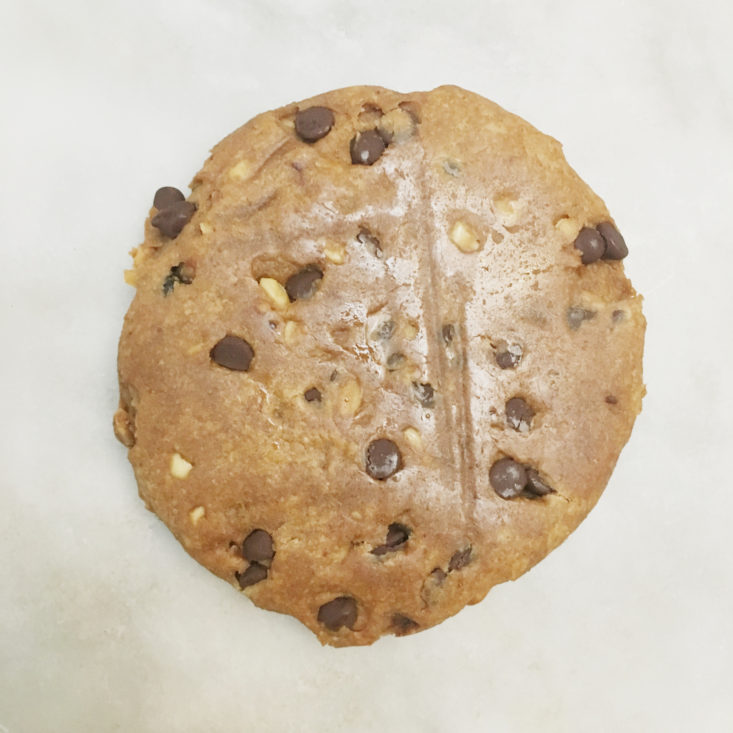 Peanut Butter Chocolate Chip Protein Cookie