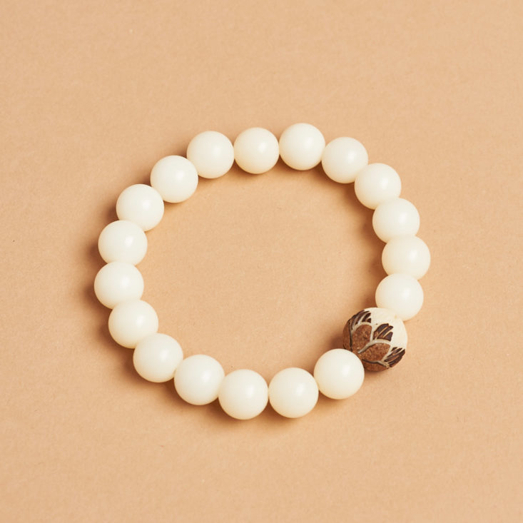 ivory beaded bracelet