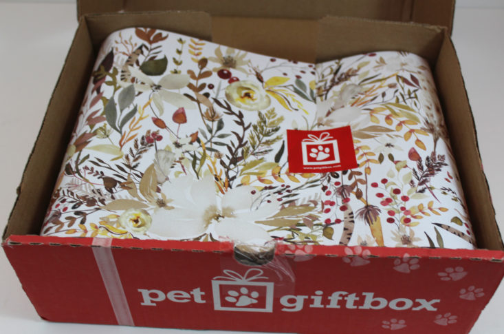 Pet Gift Box Cat November 2017 Inside