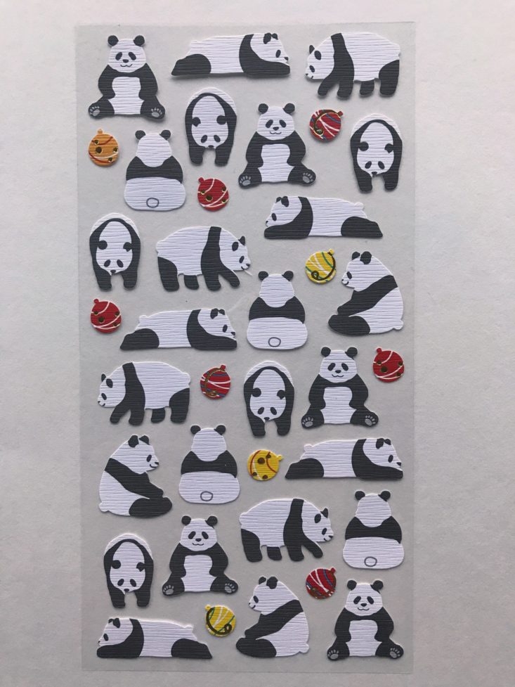 Pipsticks November 2017 Pandas