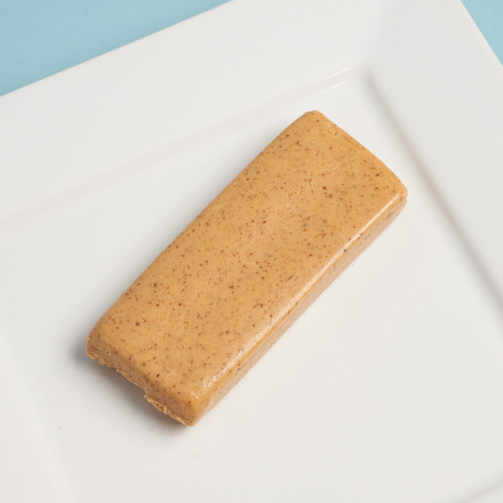 almond rise bar outside of package
