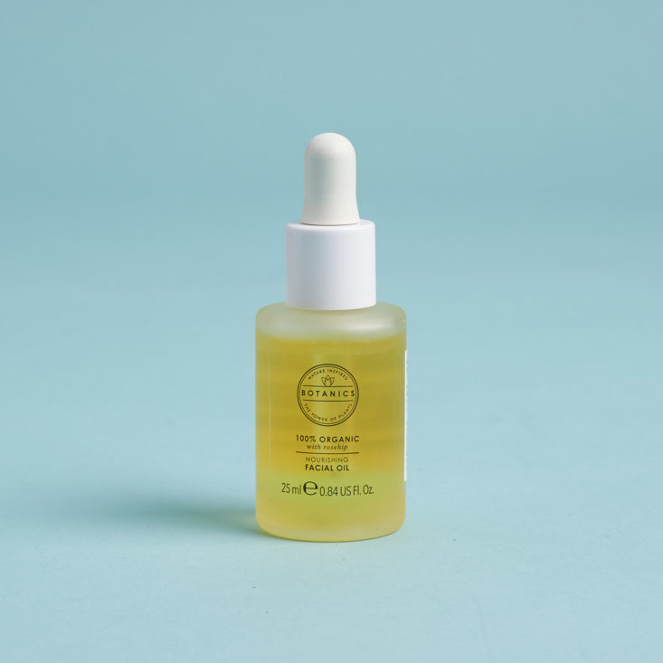 face oil with dropper