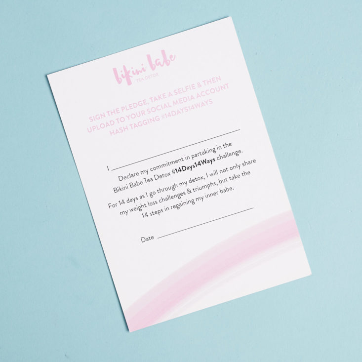 detox tea info card
