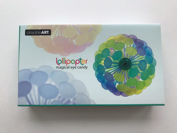 Lollipopter front of the box closed