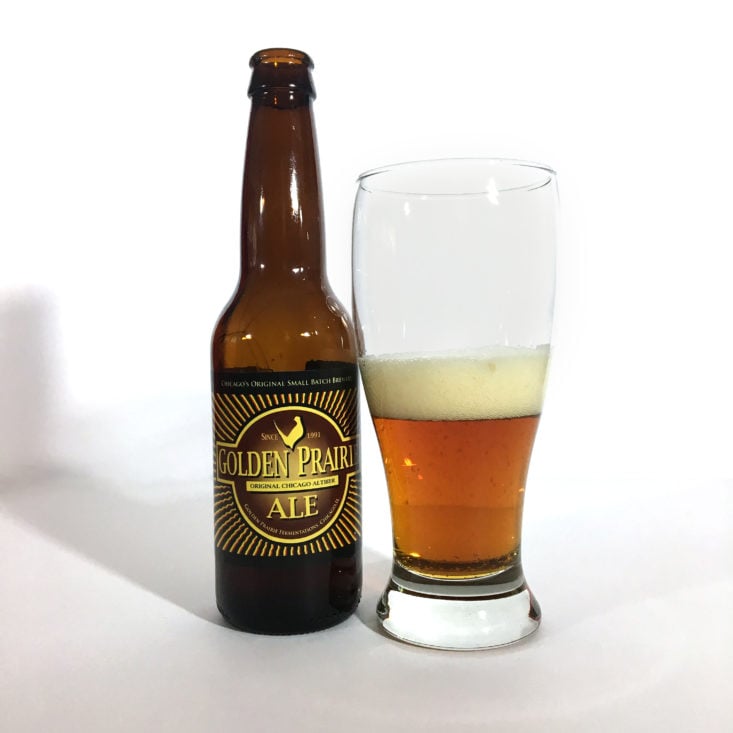 The Microbrewed Beer of the Month Club November 2017 - Golden Prairie Ale Glass