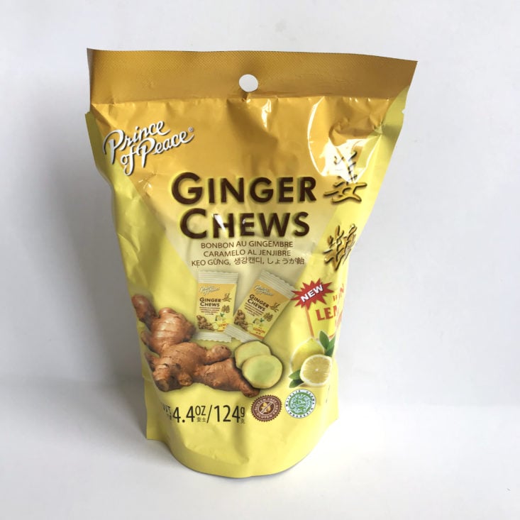 Try The World Box December 2017 - Prince of Peace Ginger Chews