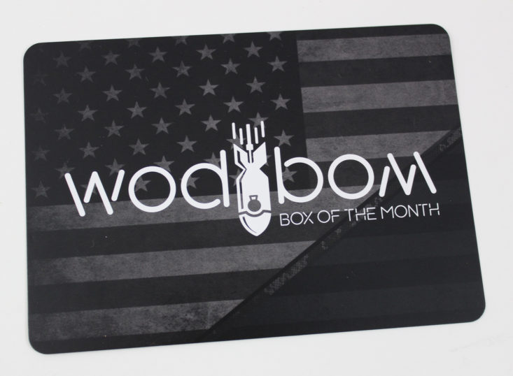 black wodbom info card