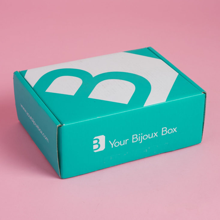 teal my bijoux box for december 2017
