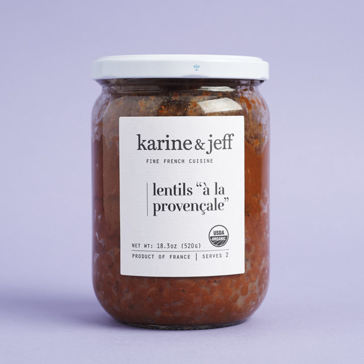 Karine & Jeff Organic French Lentils a la Provencale