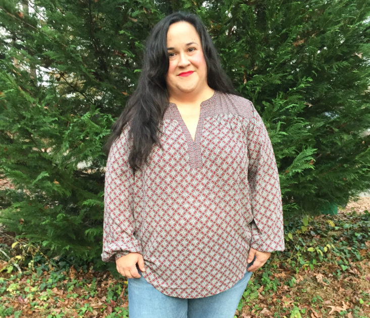 NYJD Peasant Top