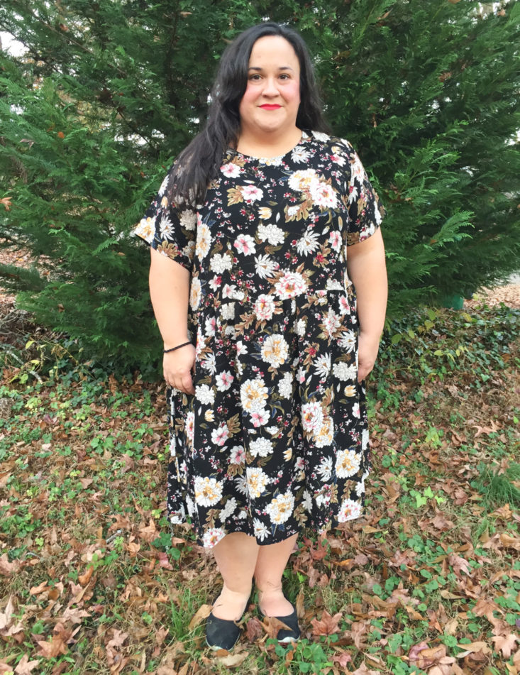 Glamorous Floral Empire Waist Dress