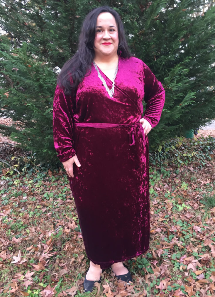 Glamorous Velvet Dress