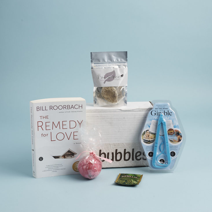 Bubbles _ Books Box January 2018 - Box Contents