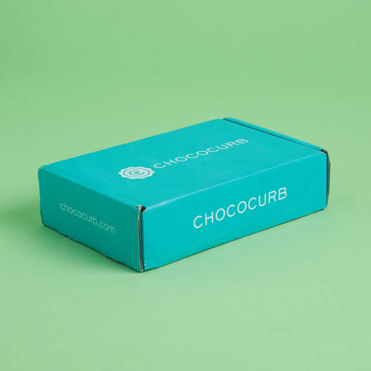 chococurb box on its side