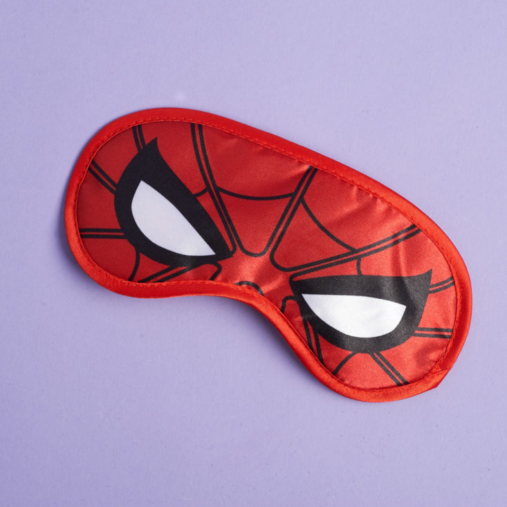 spiderman sleep mask