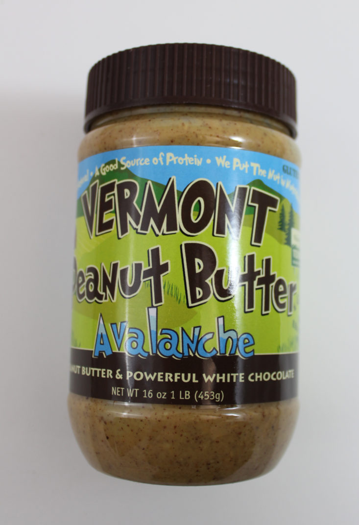Vermont Peanut Butter Avalanche with White Chocolate