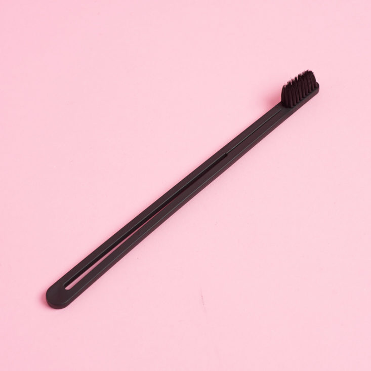 black toothbrush