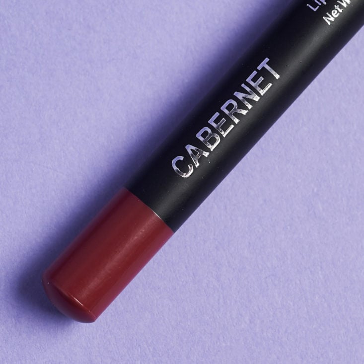 cabernet color of lauritzy lip liner