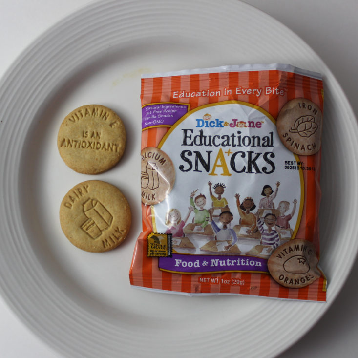 Dick and Jane’s Educational Snacks Food and Nutrition 